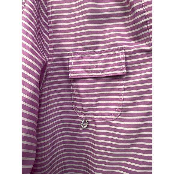 Properly Tied Inlet Cover‎ Up girls Youth Medium Striped Swim Cover up Beach - Picture 5 of 7